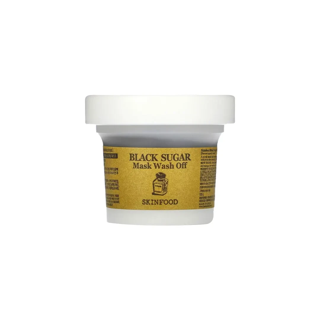 Buy SKINFOOD Black Sugar Mask Wash Off Exfoliator 120g in Bangladesh. A black sugar-infused scrub mask that gently exfoliates, brightens, and smooths skin for a radiant complexion.